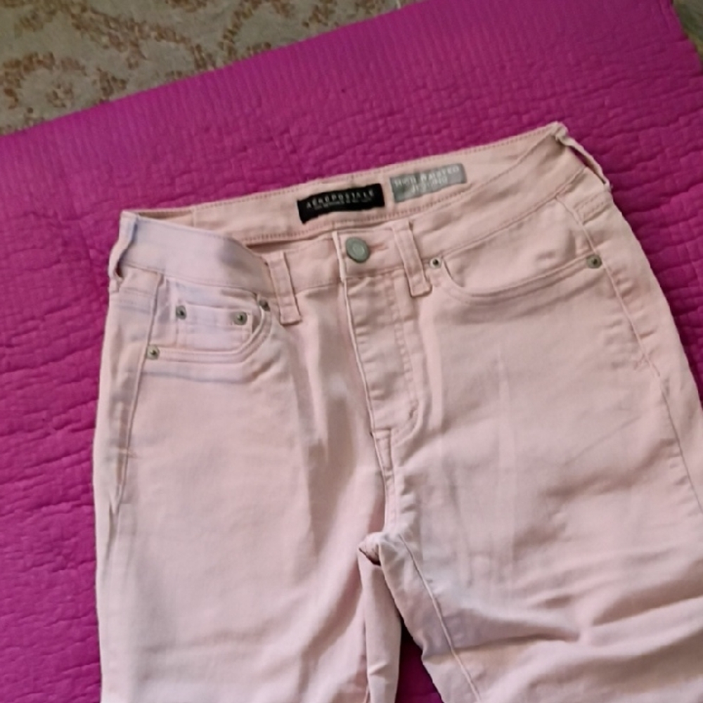 Aeropostale Light Pink Jeggings